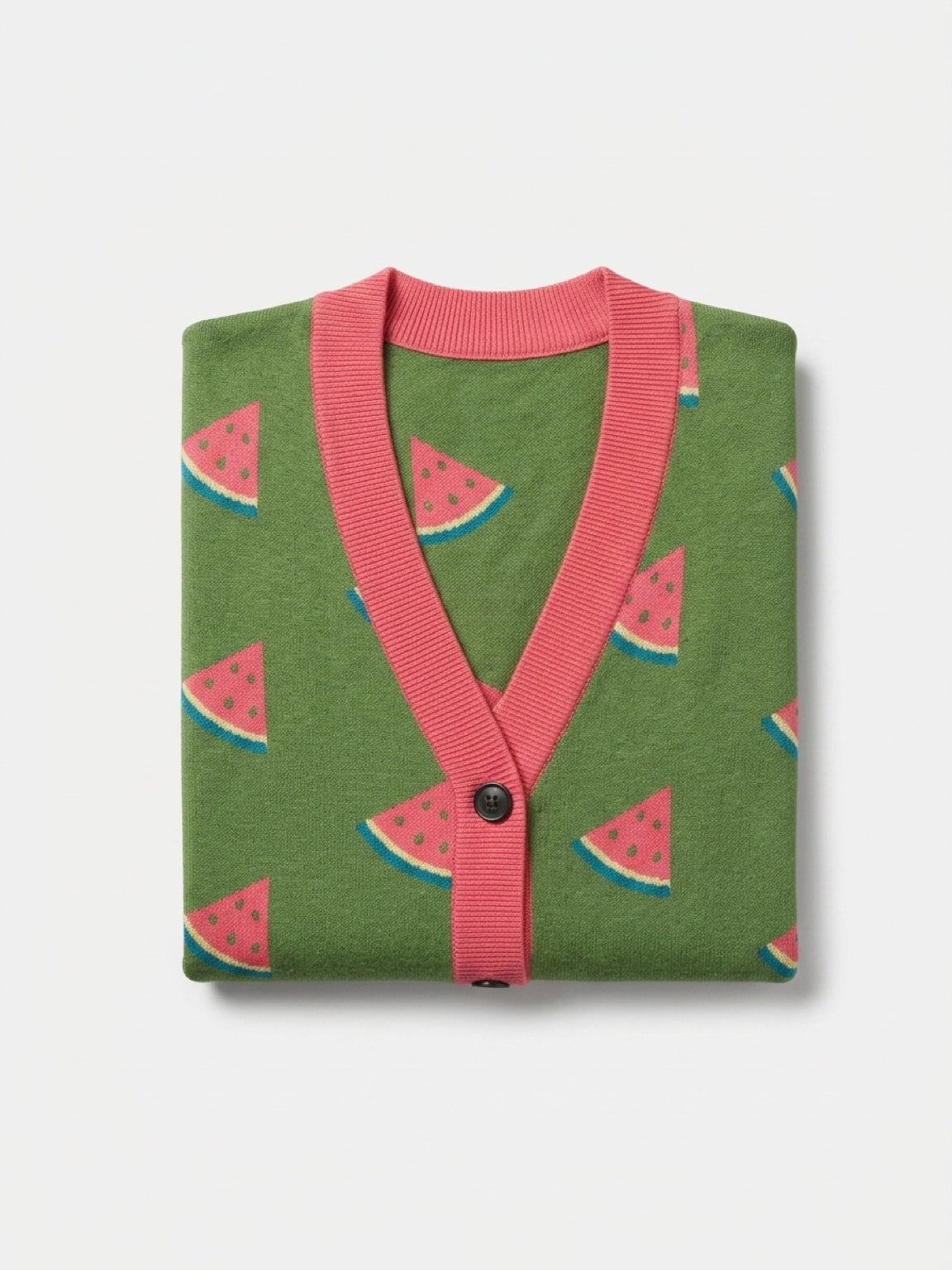 Watermelon Arcade Knit Cardi