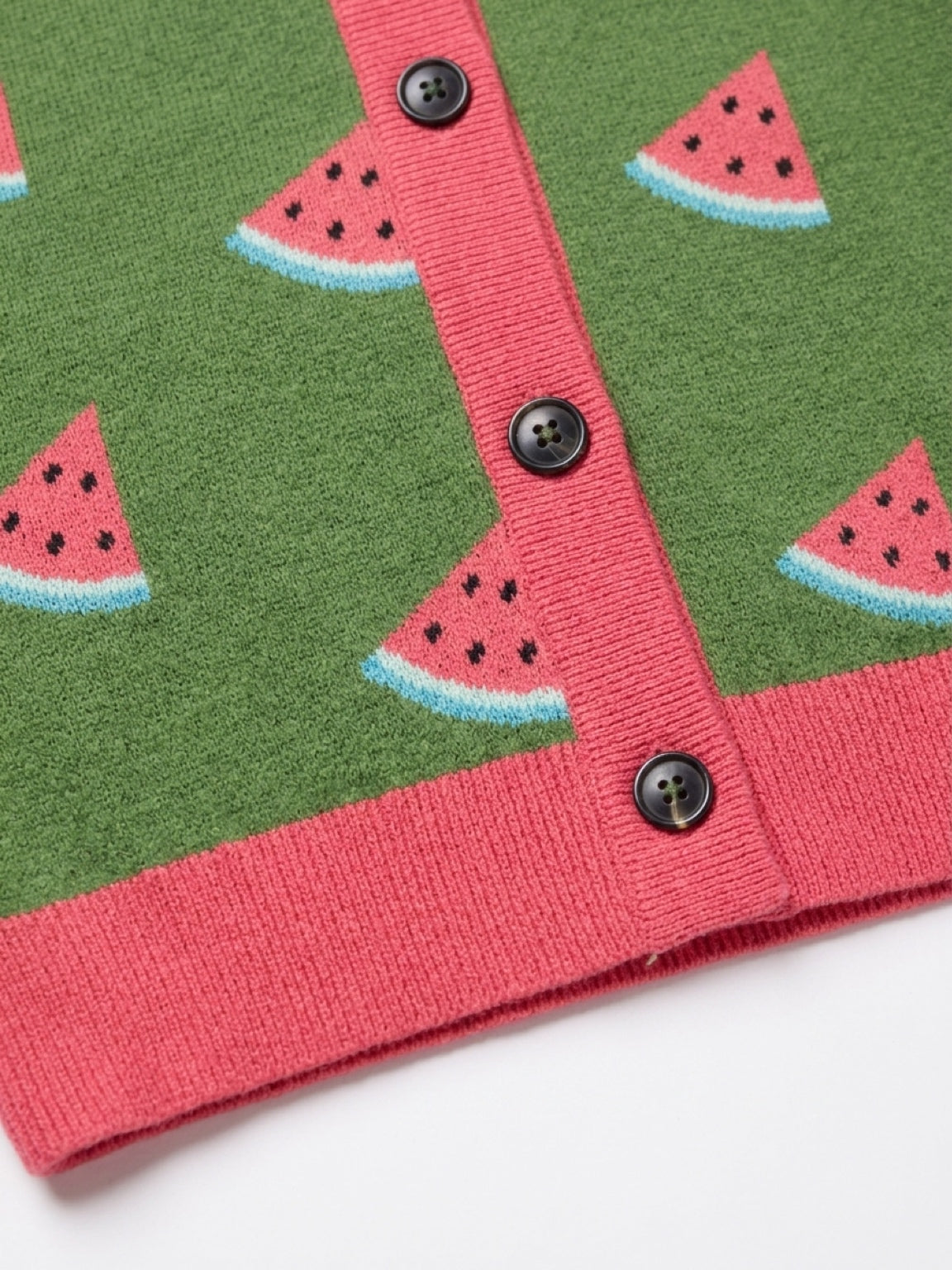 Watermelon Arcade Knit Cardi